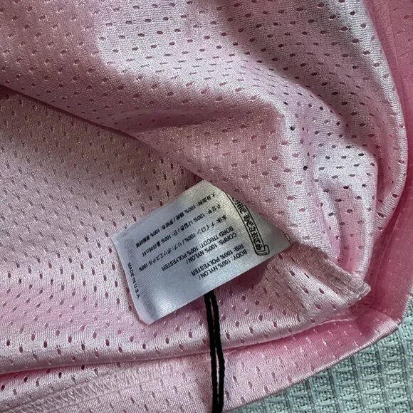 Chrome Hearts Love You Mesh Warm Up Jersey 'Pink'